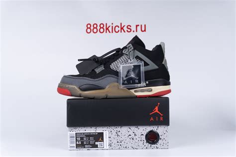 Off White X Air Jordan 4 Retro Black