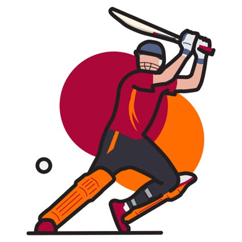 Cricket player PNG