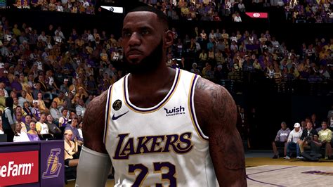 NBA 2K21 LeBron James Cyberface and Body Update by XeqTeR