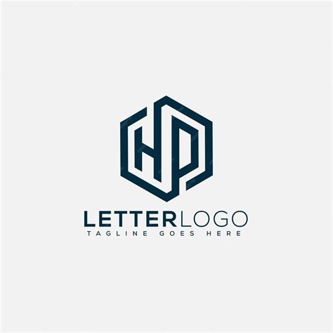 Premium Vector | HP Logo Design Template Vector Graphic Branding Element