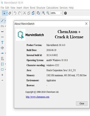 Download Chemaxon MarvinSketch 18.14 + License