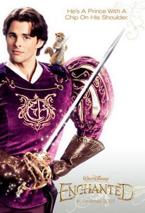 James Marsden's Prince Edward costume from Enchanted on display... | Hollywood Movie Costumes