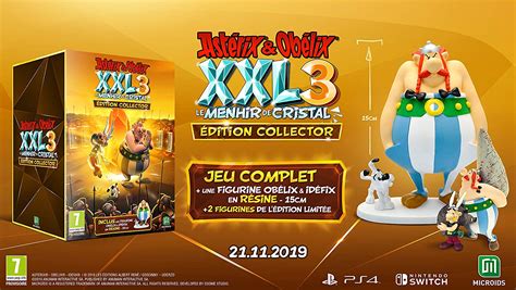 Asterix & Obelix XXL 3: The Crystal Menhir Collector's Edition spotted, first screenshots and ...