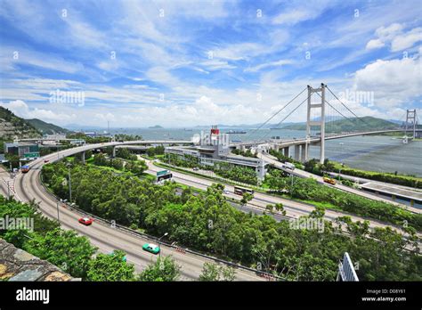 Tsing Ma Bridge Stock Photo - Alamy