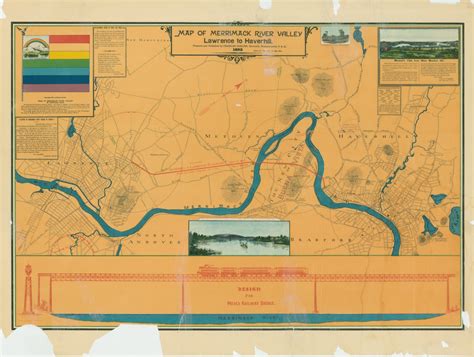 Merrimack River Map