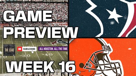 Texans Browns Predictions and Preview!! Texans Win? - YouTube