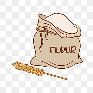 Flour Sack Clipart Vector, Bulk Sack Flour Clip Art, Flour Clipart, Bag ...