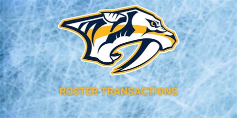 Nashville Predators Roster Moves 11/11 | Inside The Rink