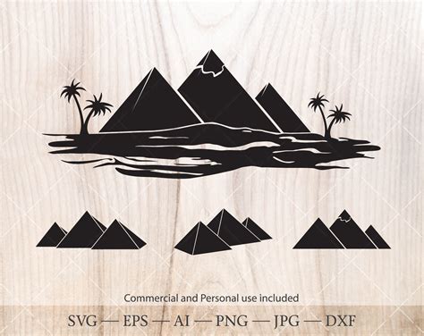 Pyramid svg. Pyramid silhouette svg clipart. Egypt svg | Etsy