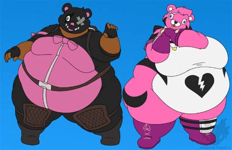 Fat Fortnite Bears by SandratheFurryfan on DeviantArt