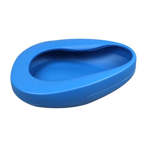 Firm Thick Bedpan for Bedridden Patient Easy to Use Clean PP Bedpans for Women & Men Emergency ...