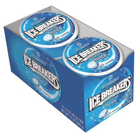 Ice Breakers Cool Mint Tin 1.5 oz. (8-Pack)-10266 - The Home Depot