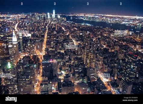 Empire State Building - 86th Floor View Stock Photo - Alamy