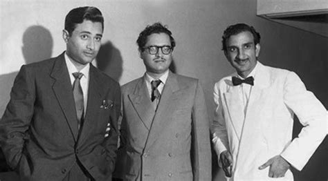 The Golden Trio of the 50s - Dev Anand with his friend and producer ...