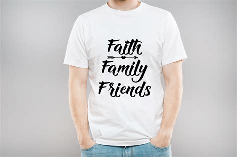 Faith Family Friends - Svg Design Graphic by Daydreamers Design Store ...