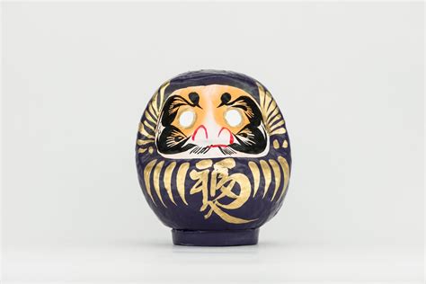 Classic Purple Daruma Doll - We Love Daruma