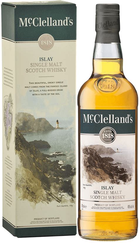 McClelland's Islay Single Malt Scotch Whisky - 750ML | Bremers Wine and ...