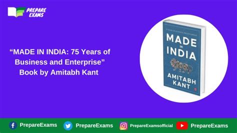 “MADE IN INDIA: 75 Years of Business and Enterprise” Book by Amitabh ...