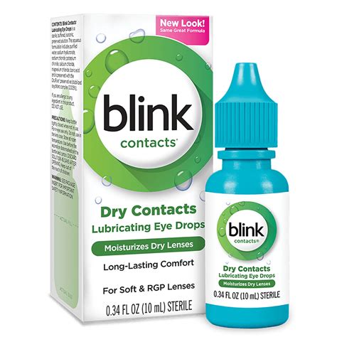 Blink Contacts Lubricating Eye Drops 10mL - Optigear