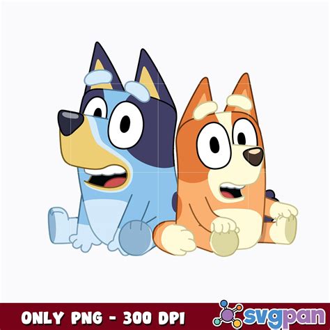 Bluey and bingo cartoon png – svgpan