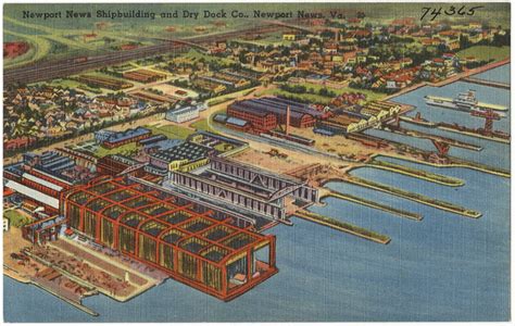 Newport News Shipbuilding and Dry Dock Co., Newport News, Va. | Flickr ...