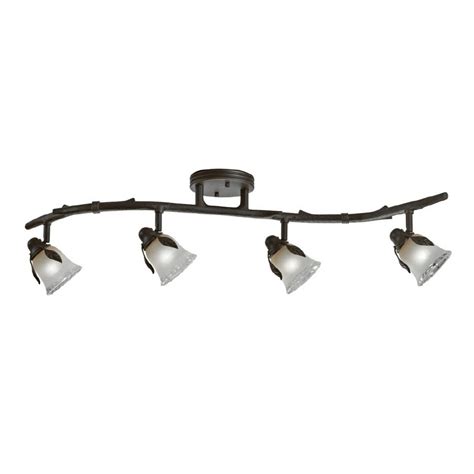 Portfolio 4-Light Olde Bronze Rustic Track Lighting Fixtures at Lowes.com