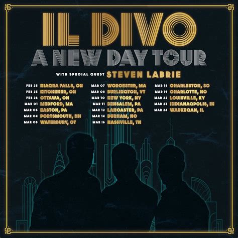 Il Divo on Twitter: " 📢 JUST ANNOUNCED! 📢 Il Divo will be returning to ...