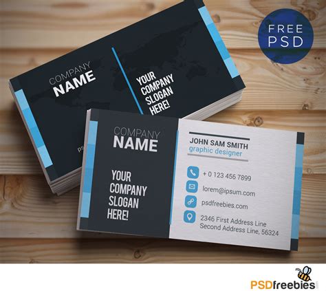 Free Personal Business Card Templates – PARAHYENA