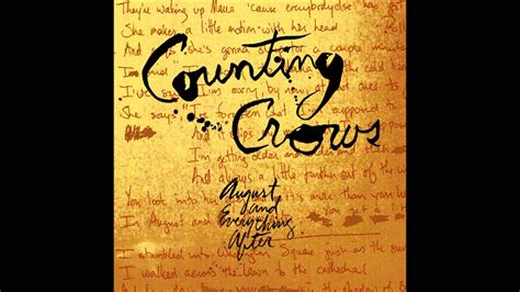 Counting Crows - Anna Begins | Counting crows, Music albums, Best albums