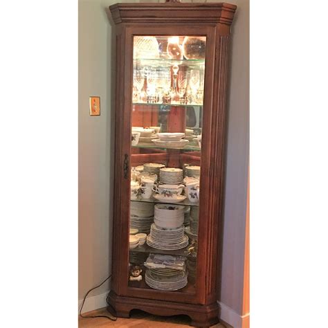 Corner China Cabinet - AptDeco