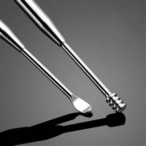 3pcs Spiral Silver Ear Wax Removal Earpick Cleaner Kit Curette Tool | Ear wax, Ear wax removal ...