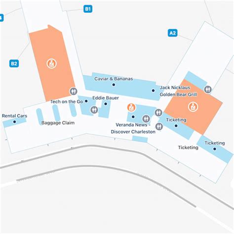 Charleston Airport Map: Guide to CHS's Terminals