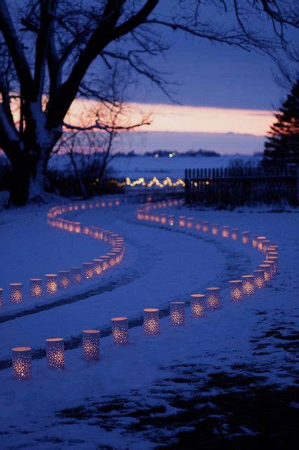 Driveway Christmas Lights - DIY