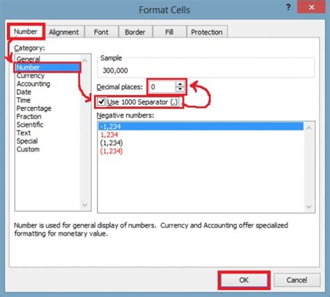 How to add Thousand Separator with numbers in Excel? Process to include Thousand Separator with ...