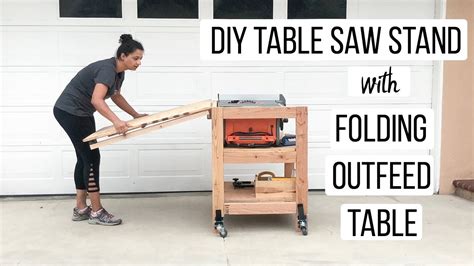 Simple Diy Table Saw Stand | Brokeasshome.com