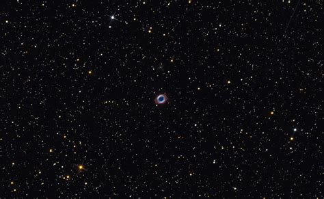 Messier 57 Ring nebula Photograph by Arturas Medvedevas - Fine Art America