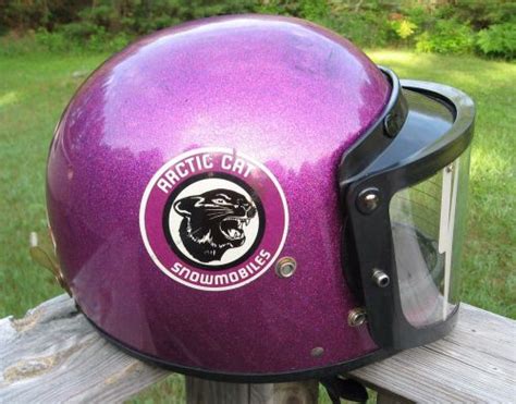 Sell VINTAGE ARCTIC CAT FULL FACE SNOWMOBILE HELMET XL ? in De Tour Village, Michigan, United States