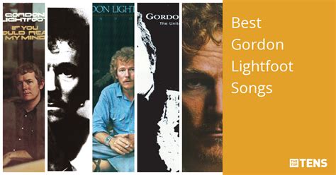 Best Gordon Lightfoot Songs - Top Ten List - TheTopTens