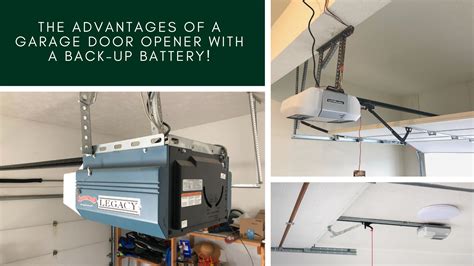 How To Replace Backup Battery In Liftmaster Garage Door Opener | Dandk ...