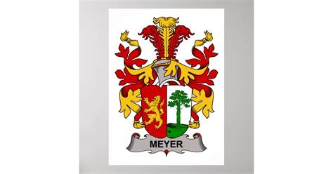 Meyer Family Crest Poster | Zazzle