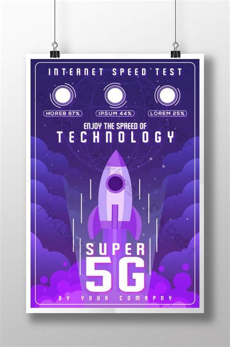 Stylish Modern 5G Technology Poster | AI Free Download - Pikbest