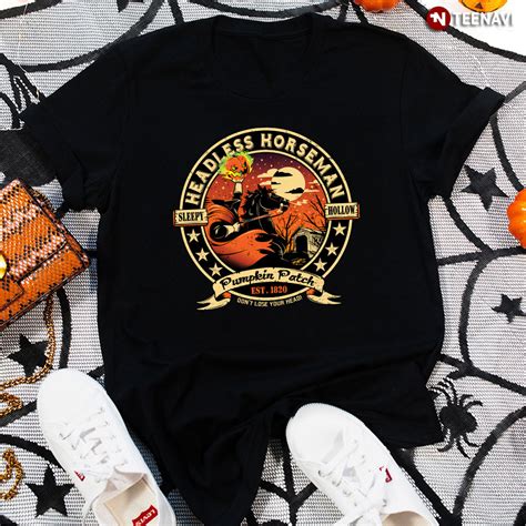 Headless Horseman Pumpkin Patch Sleepy Hollow T-Shirt | TeeNavi | Reviews on Judge.me