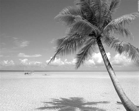 Beach wallpaper, Black and white beach, Beach