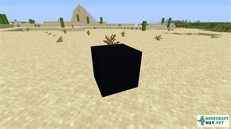 Black Concrete | How to craft black concrete in Minecraft | Minecraft Wiki