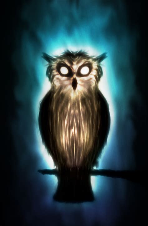 Ghost Owl by ark4n on DeviantArt