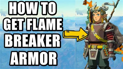 The Legend of Zelda : Tears of the Kingdom - How To Get Flamebreaker Armor - Fire Resistance ...