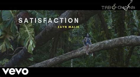 Satisfaction Chords - Zayn Malik - Tab and Chord