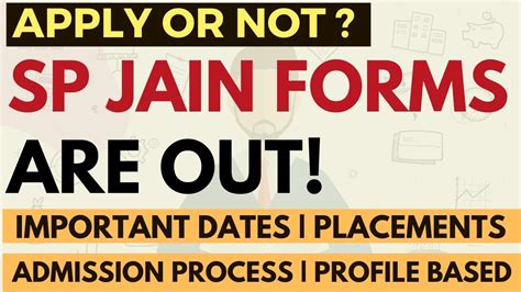 SP Jain Mumbai forms are out: Best placements, New courses, profile based admissions, CAT ...