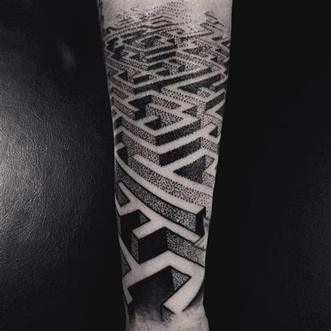 DOTWORK-TATTOO | Maze tattoo, Labyrinth tattoo, Marquesan tattoos