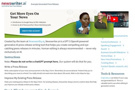 AI Tool | Newswriter.ai